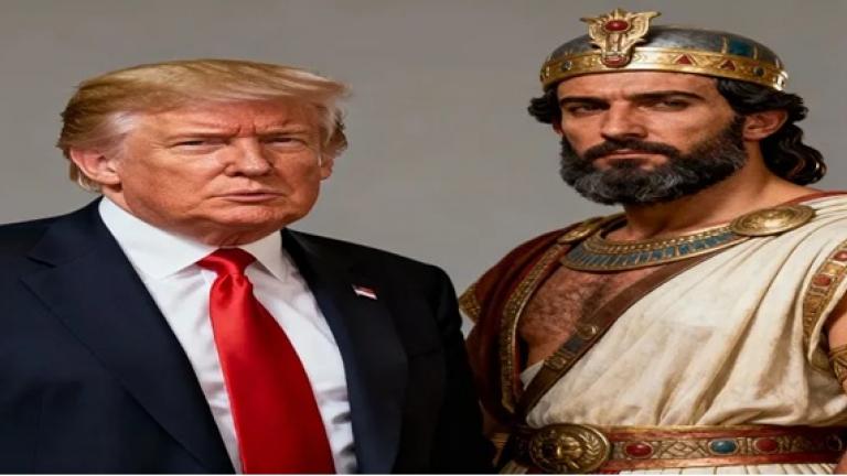 τραμπ και κυρος ο μεγας