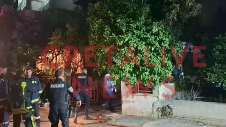 Ηράκλειο: Mητέρα και γιος οι νεκροί από φωτιά σε διαμέρισμα - Ο δεύτερος γιος πήδηξε από την ταράτσα