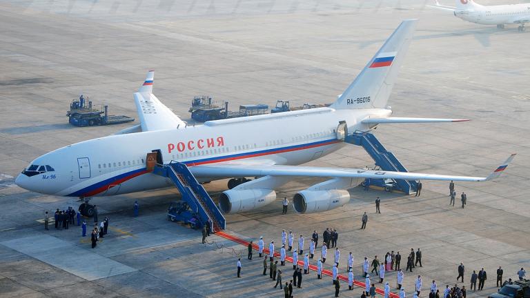 προεδρικο αεροσκαφος πουτιν