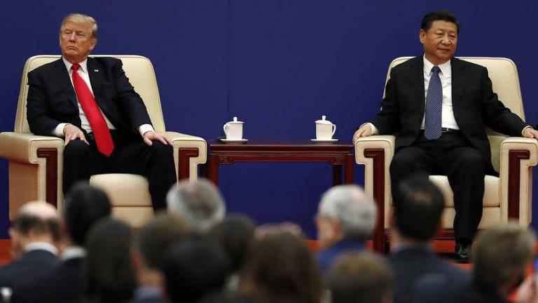 τραμπ και σι τζιπινγκ