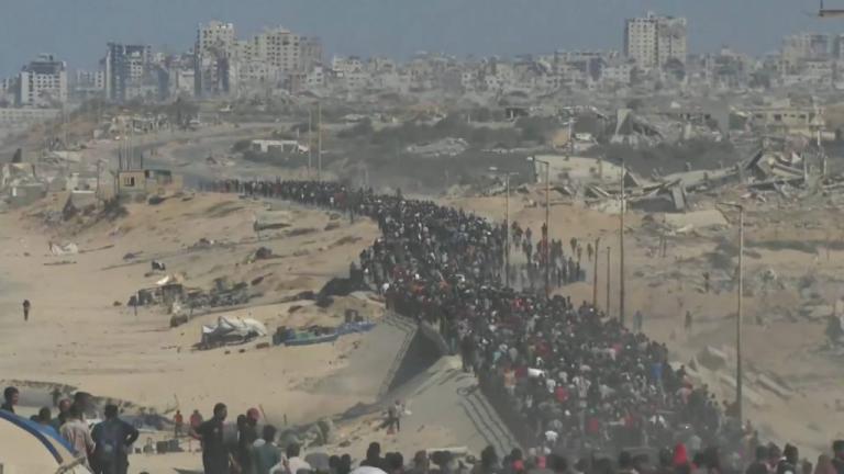 γαζα επιστροφη