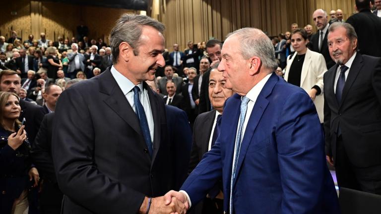 μητσοτάκης και καραμανλης