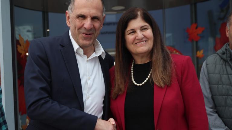 Συνάντηση Γεραπετρίτη με την ΥΠΕΞ της Παλαιστινιακής Αρχής 