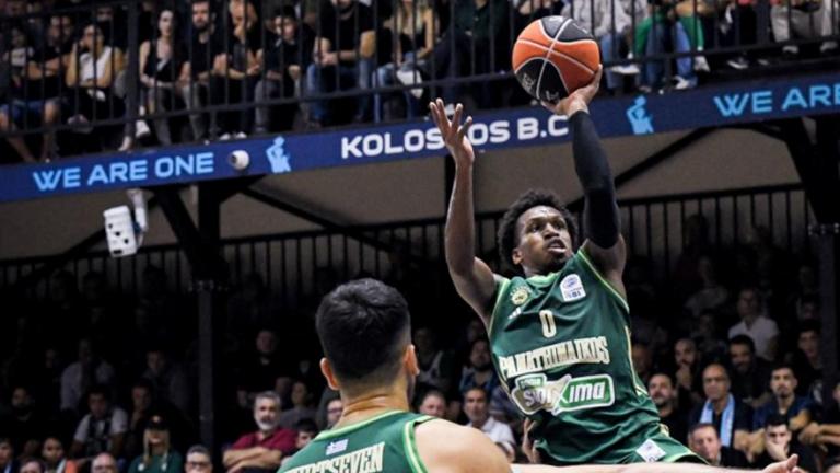 Κολοσσός Ρόδου-Παναθηναϊκός 67-90: Επιβίωσε του ξύλου στη Ρόδο