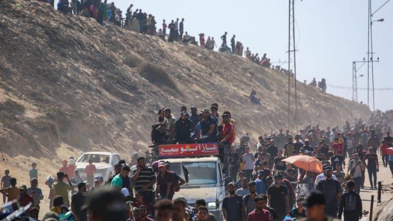 EPISTROFI PALAISTINION STI GAZA