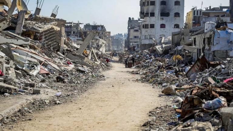 GAZA RUINS