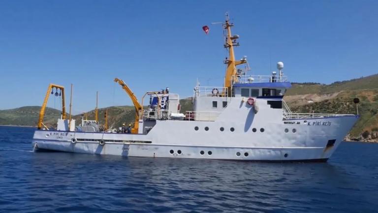 Προκαλεί ξανά η Τουρκία: Στο Αιγαίο το Πίρι Ρέις, απέπλευσε από τη Σμύρνη