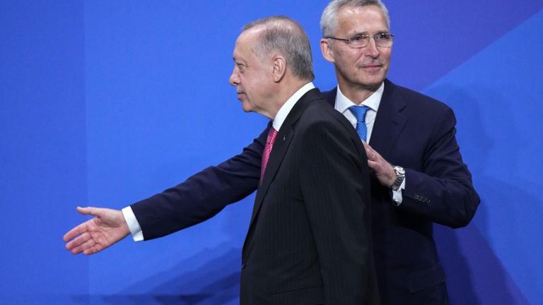 Γενς Στόλτενμπεργκ και  ερντογαν