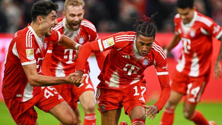 Απόλυτη κυρίαρχος στη Γερμανία η Μπάγερν Μονάχου, δεν την σταματάει κανείς και τίποτα για ένα ακόμη πρωτάθλημα!  Οι Βαυαροί νίκησαν 2-1 στην έδρας τους την Ντόρτμουντ στο Klassiker για την 7η αγωνιστική της Bundesliga, σε ένα παιχνίδι που ήταν ανώτεροι, σκόραραν από ένα τέρμα σε κάθε ημίχρονο, παίρνοντας ακόμη ένα «τρίποντο» που τους εκτοξεύει στην κορυφή. 00:12 ΑΕΛ - Ολυμπιακός 0-2 | HL      The video player is currently playing an ad. COSMOTETV Logo ΑΕΛ - Ολυμπιακός 0-2 | HL  Κι αυτό διότι συνέχισαν με το