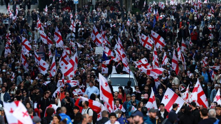 γεωργια ταραχες