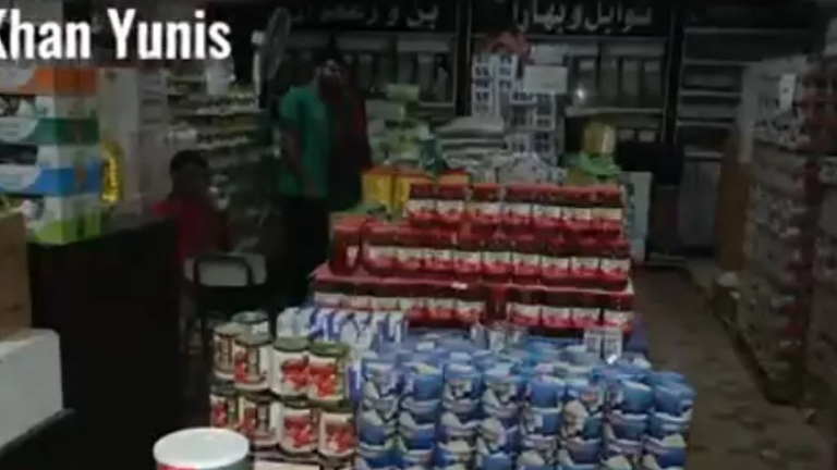Βίντεο του Ισραήλ δείχνει αγορές στη Γάζα γεμάτες αγαθά, μέχρι και ζαχαροπλαστεία