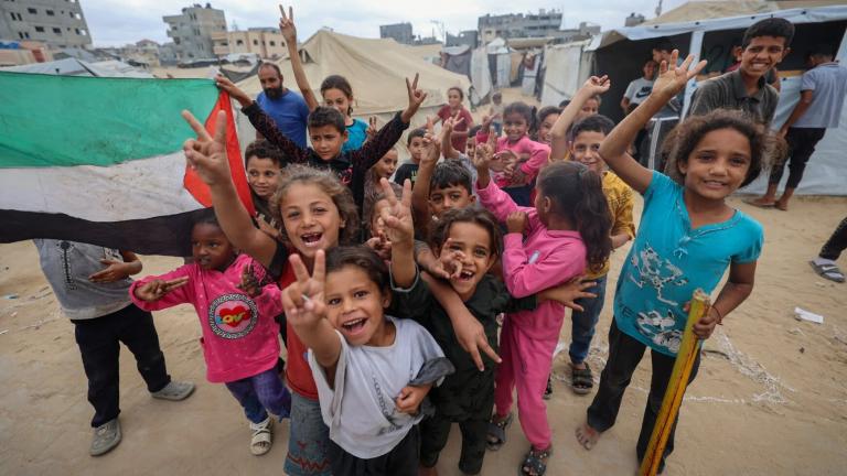 gaza children afp