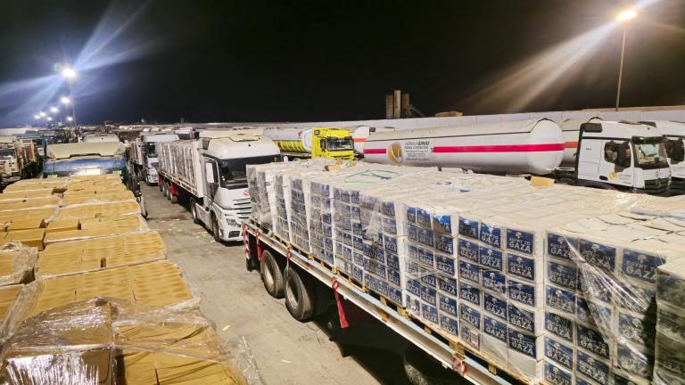 ανθρωπιστικη βοηθεια γαζα