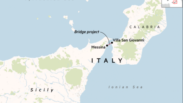 Ιταλία: Άκυρη η δημιουργία γέφυρας Σικελίας-ηπειρωτικής χώρας από το Ελεγκτικό Συνέδριο παρά την έγκριση Μελόνι