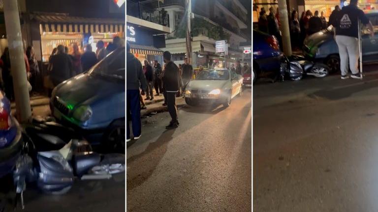 Περιστέρι: Κάμπριο έπεσε σε σταθμευμένο ΙΧ – Μία γυναίκα τραυματίσθηκε και ένα παιδί δύο ετών εγκλωβίστηκε κάτω από το αυτοκίνητο