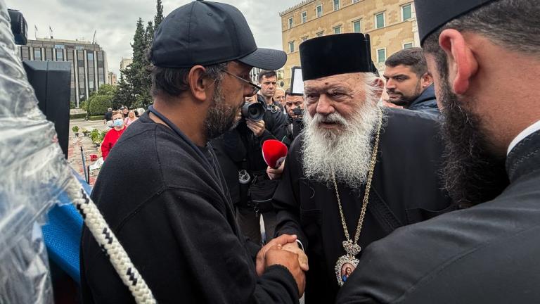 Αρχιεπίσκοπος Ιερώνυμος: Επισκέπτηκε τον Πάνο Ρούτσι – «Ήρθα να δω έναν άνθρωπο που υποφέρει»