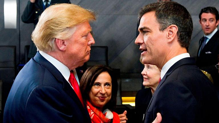 τραμπ και σαντζεθ