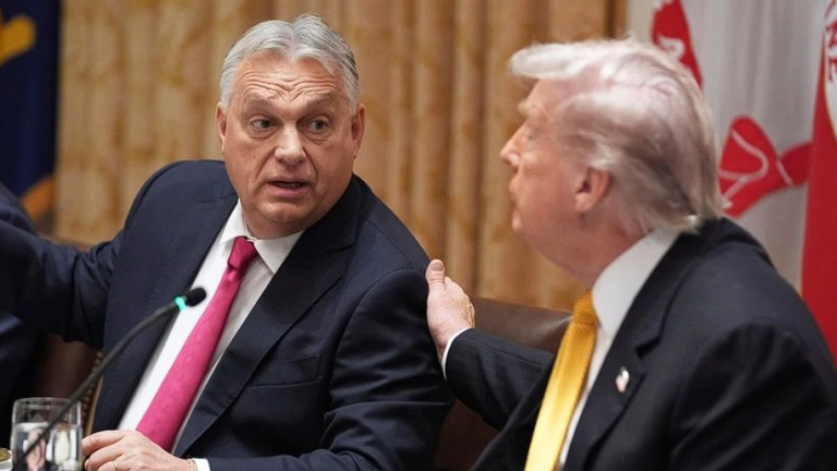 τραμπ και ορμπαν