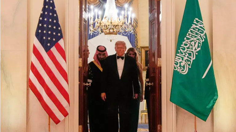 τραμπ σαλμαν