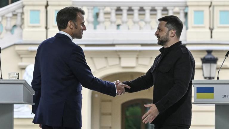 μακρον και ζελενσκι