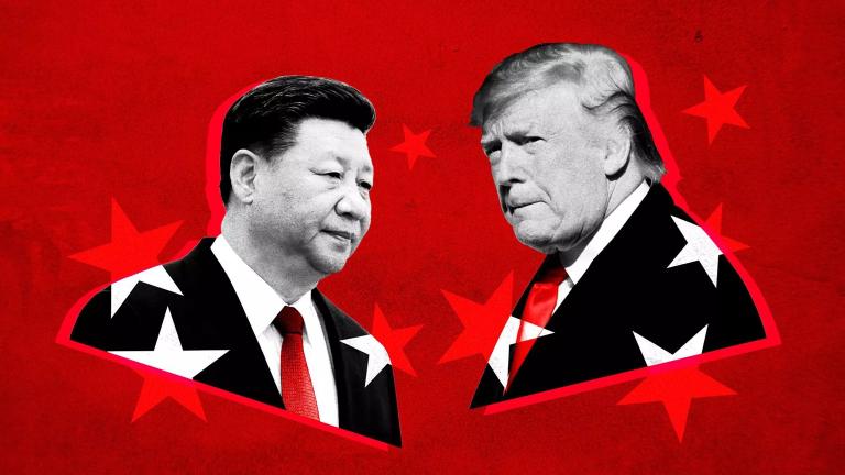 τραμπ και σι τζιπινγκ