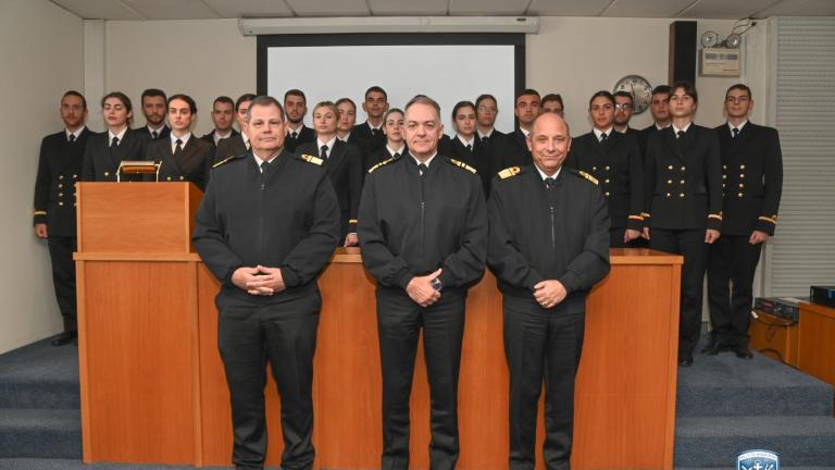 Α/ΓΕΝ Αντιναύαρχος Κατάρας: Καλοσώρισμα στους νέους Σημαιοφόρους από τη ΣΣΑΣ και τη ΣΑΝ