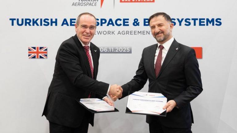 BAE Systems: Υπογραφή συνεργασίας με την Turkish Aerospace 