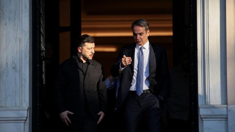 Ζελένσκι και μητσοτακης