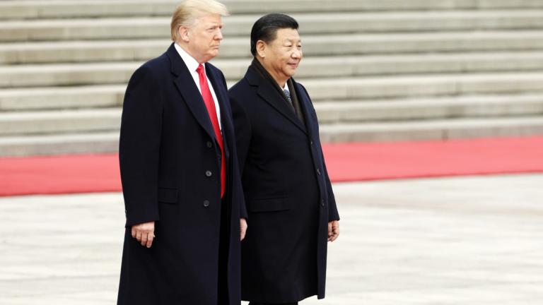 τραμπ και σι τζιπινγκ