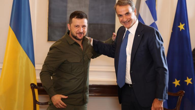 Ζελένσκι και μητσοτακης