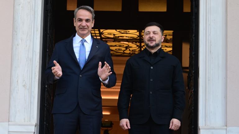 μητσοτάκης και ζελενσκι