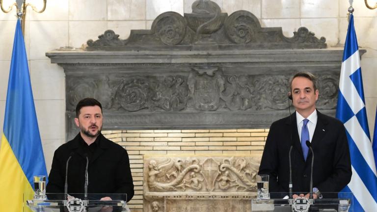 μητσοτάκης και ζελενσκι