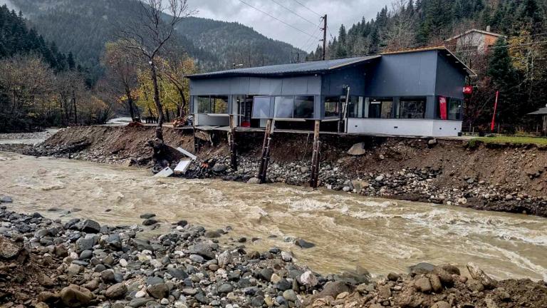 Θεσσαλία: Παραμένουν αποκλεισμένα χωριά στην περιοχή του Ασπροποτάμου Τρικάλων λόγω κακοκαιρίας