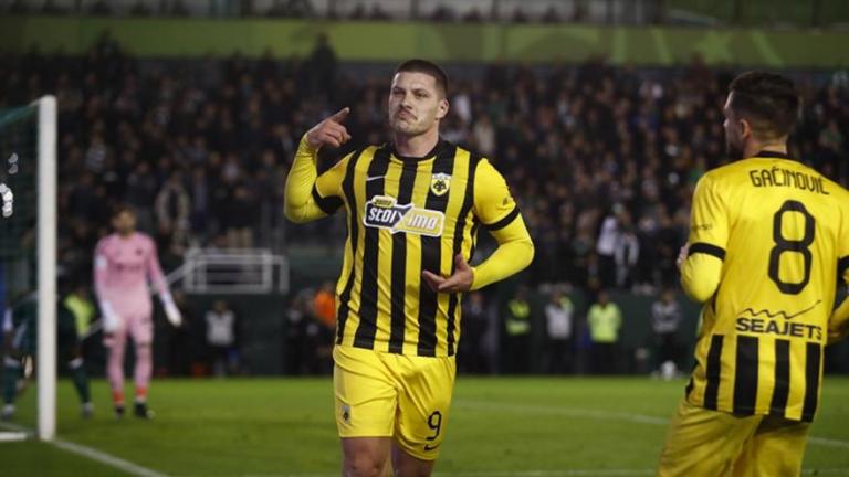 Παναθηναϊκός-ΑΕΚ 2-3: Ο σούπερ Γιόβιτς έκρινε το ντέρμπι-ροντέο της Λεωφόρου!