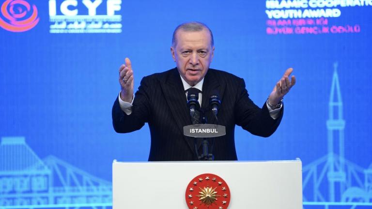 Ερντογάν: Κάλεσε τις μουσουλμανικές χώρες να στηρίξουν τους Τουρκοκυπρίους - «Είμαστε μητέρα πατρίδα, δεν θα τους αφήσουμε μόνους»