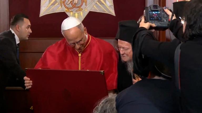 παπας λεων ιδ, οικουμενικος πατριαρχης