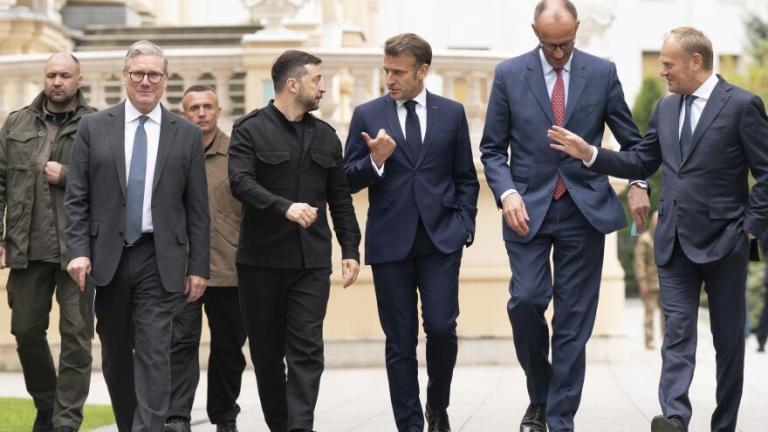 macron merz starmer ukraine