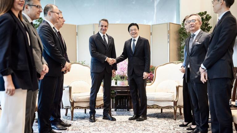 Ο Κυρ. Μητσοτάκης στην Σιγκαπούρη, συναντήθηκε με την πολιτική ηγεσία - Διμερείς σχέσεις, ναυτιλία και εξαγωγές στο επίκεντρο