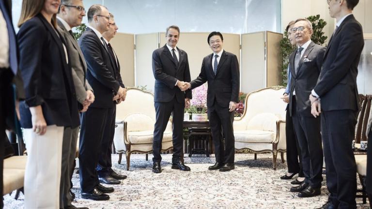 μητσοτακης στην σιγκαπουρη