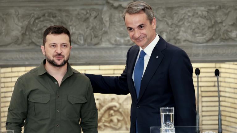 μητσοτάκης και ζελενσκι