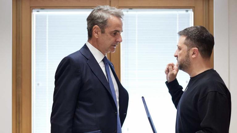 Ζελένσκι και μητσοτακης