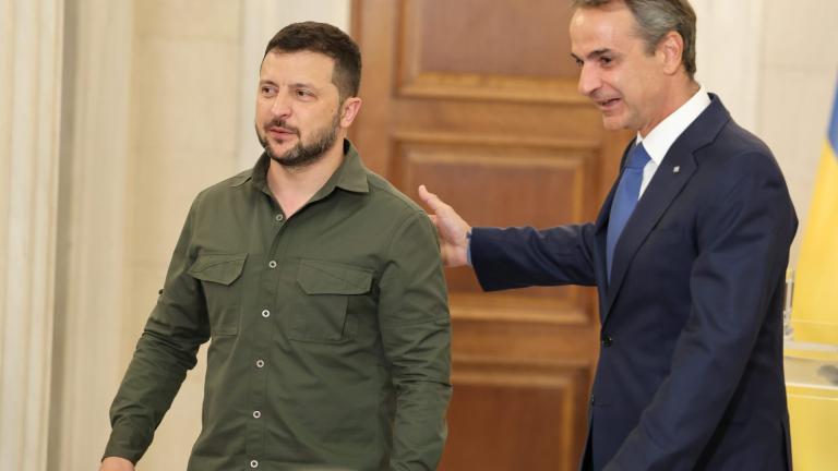 μητσοτάκης και ζελενσκι