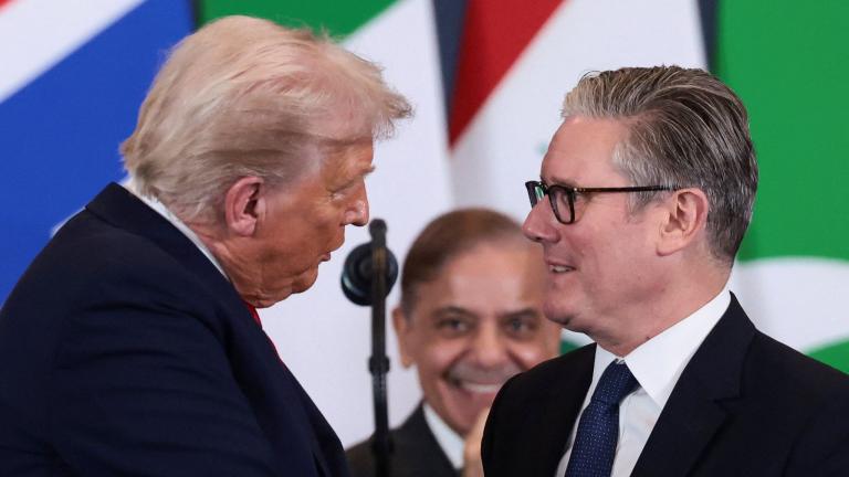 τραμπ και σταρμερ