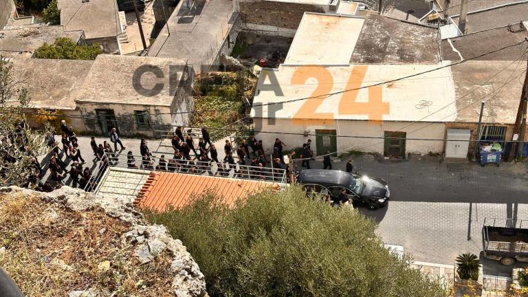 Ηράκλειο: Σε εξέλιξη, υπό δρακόντεια μέτρα ασφαλείας, η κηδεία του 39χρονου στα Βορίζια