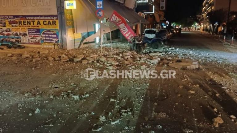 Χανιά: Κατέρρευσε μπαλκόνι στο κέντρο της πόλης - Από τύχη δεν υπήρξαν τραυματισμοί