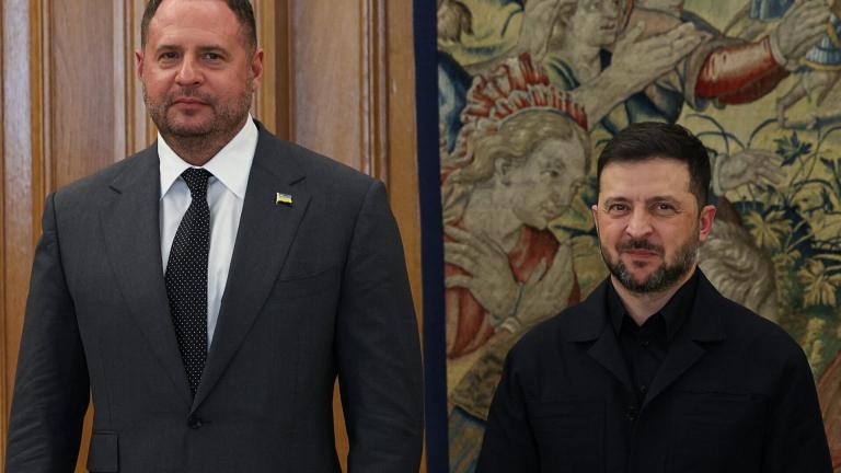 Αντρίι Γέρμακ και ζελενσκι