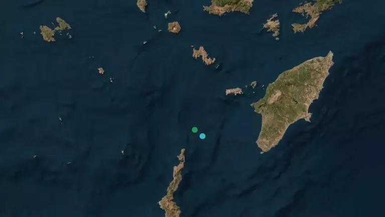 Διπλός σεισμός 3,4 Ρίχτερ ανάμεσα σε Κάρπαθο και Ρόδο 