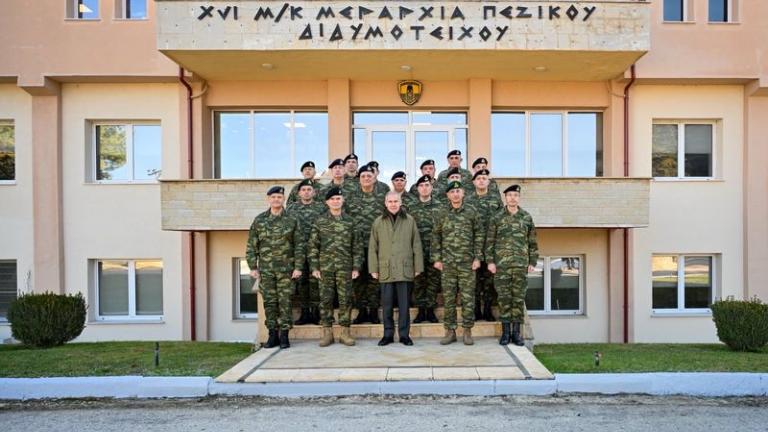 Θ.Δαβάκης – Στρατηγός Δ.Χούπης – Αντιστράτηγος Γ.Κωστίδης: Επίσκεψη για ευχές σε Μονάδες και Επιτηρητικά Φυλάκια της ΑΣΔΙΘ στη Θράκη