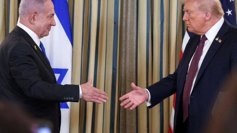 τραμπ και νετανιαχου