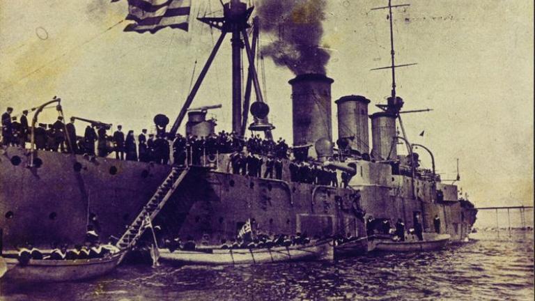 3 Δεκεμβρίου 1912: Ο Ναύαρχος Κουντουριώτης, το θωρηκτό «Γ.ΑΒΕΡΩΦ» και η νίκη στη Ναυμαχία της Έλλης!